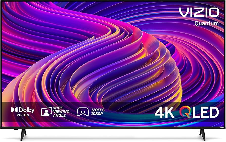 VIZIO 75-inch Quantum 4K QLED Smart TV with Dolby Vision, 120FPS @ 1080p PC Gaming, WiFi 6, Bluet... | Amazon (US)