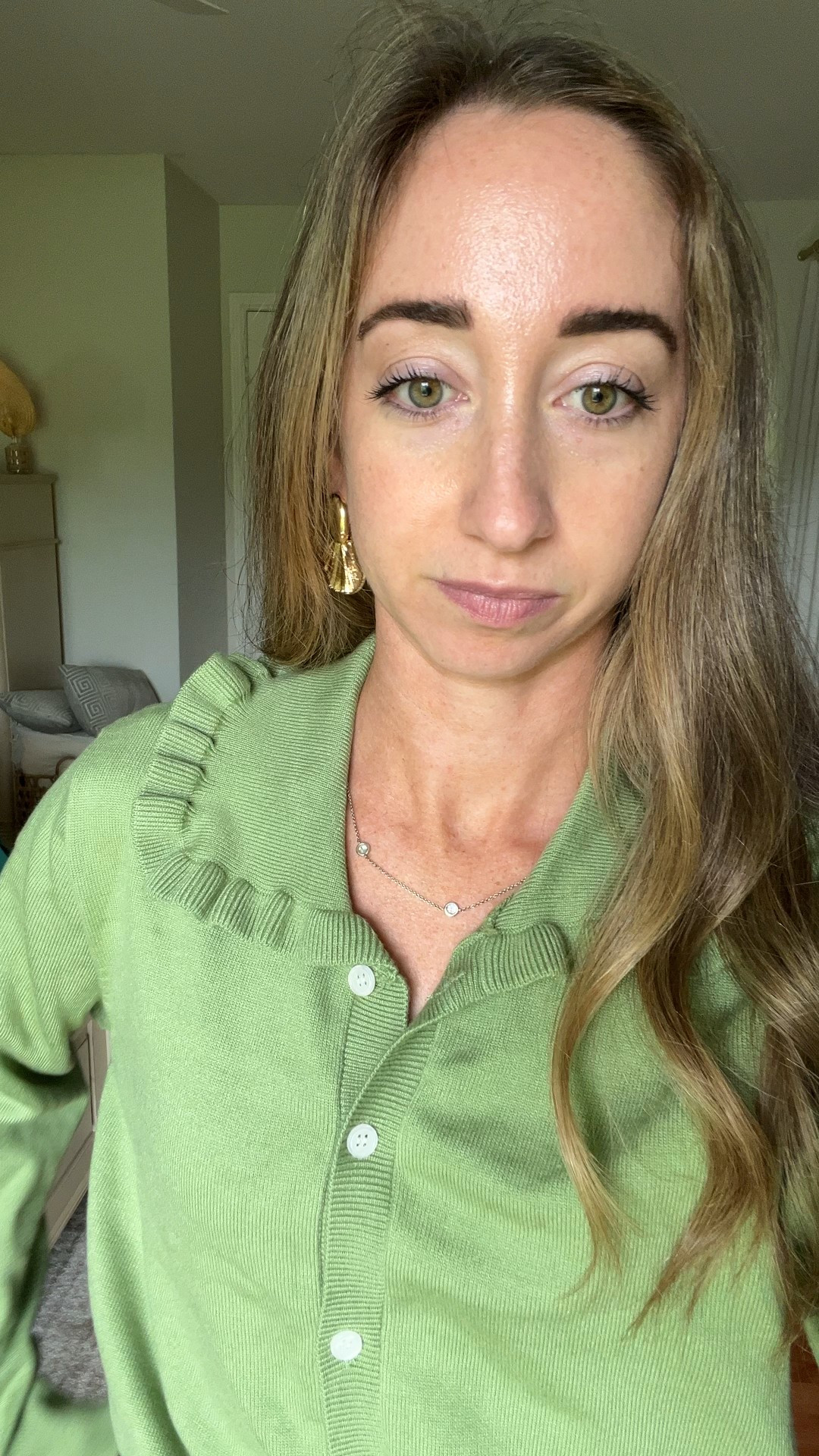 Option 2 for filming the video for Kickstarter! I think I’d like this better if it was a nice tan color the green is much 