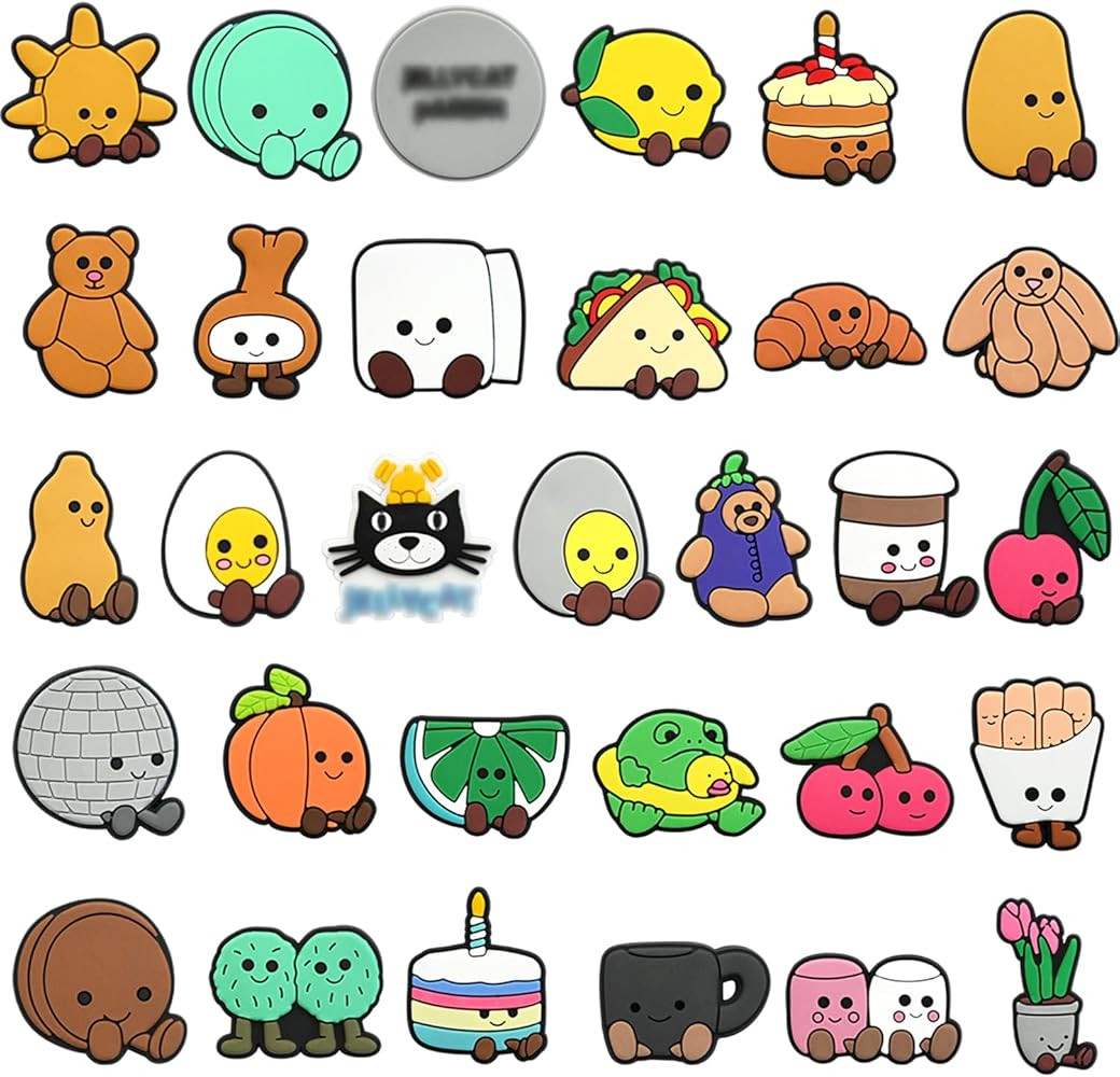 Squishmallow Croc Charms, 31 PCS Cute Animal Shoe Charms, Lightweight Shoe Accessories for Kids, ... | Amazon (UK)