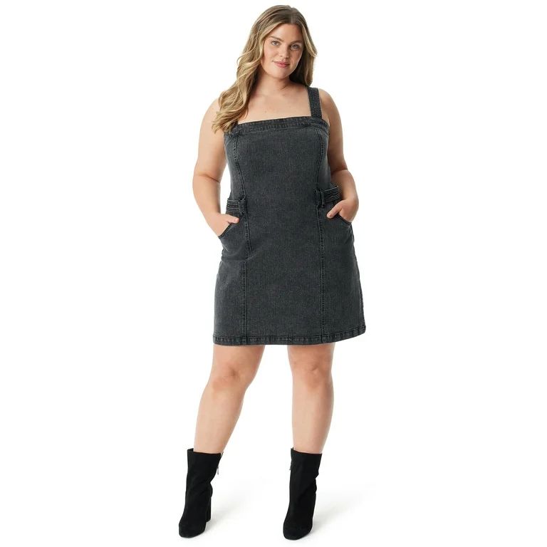 Jessica Simpson Women's and Women's Plus Denim Dress | Walmart (US)