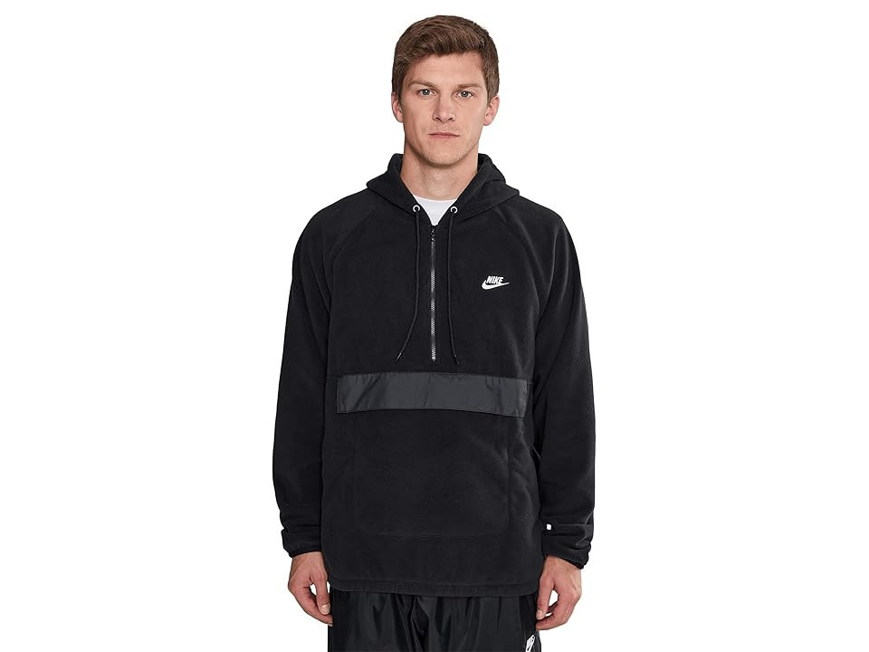 Nike Club Winter Top Men's Sweatshirt Black/White : 2XL, Polyester | Zappos