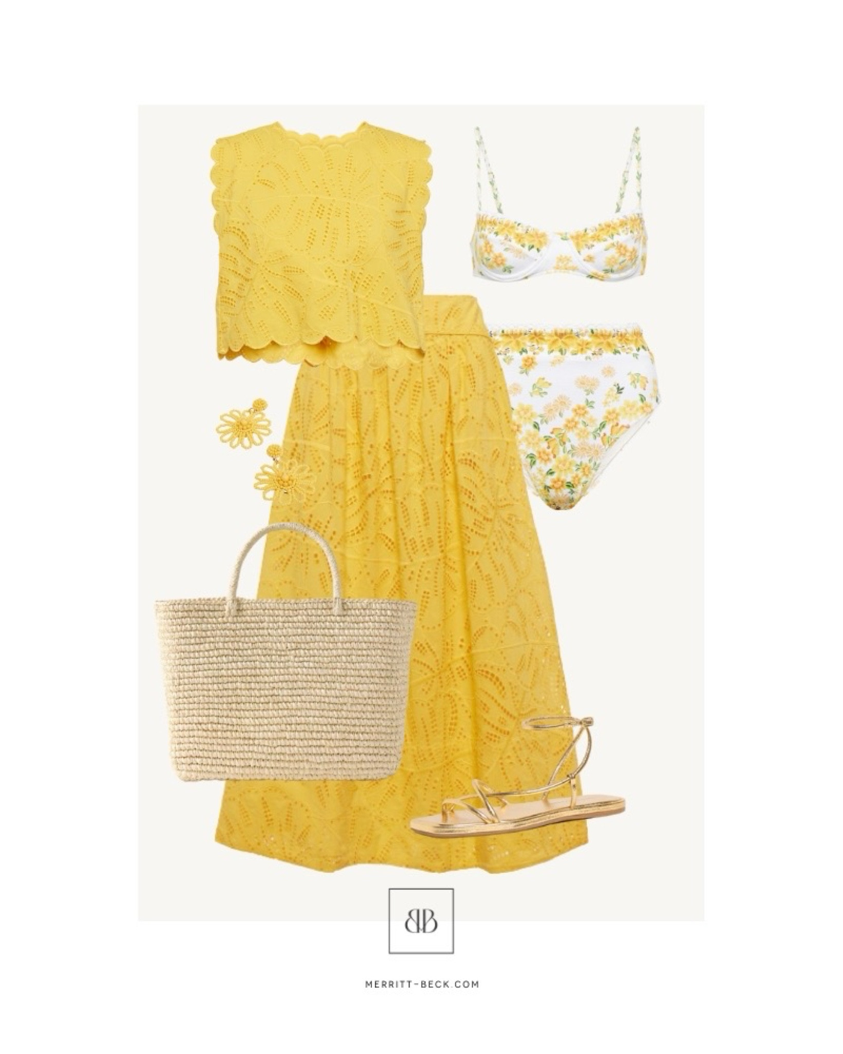 A bright and happy beach-to-lunch look ☀️ 

#LTKShoeCrush #LTKItBag #LTKSwim