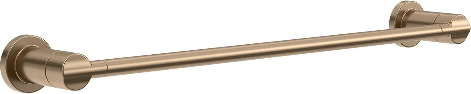 Delta Towel Rack | 24 or 18 Inch Champagne Bronze Adjustable Towel Bar for Bathroom, Kitchen | Nicoli Accessories | Amazon (US)