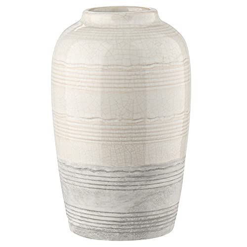 Decorative Ceramic Vases for Flower Two-Tone Boho Flower Vase for Flower Arrangement Table Center... | Amazon (US)