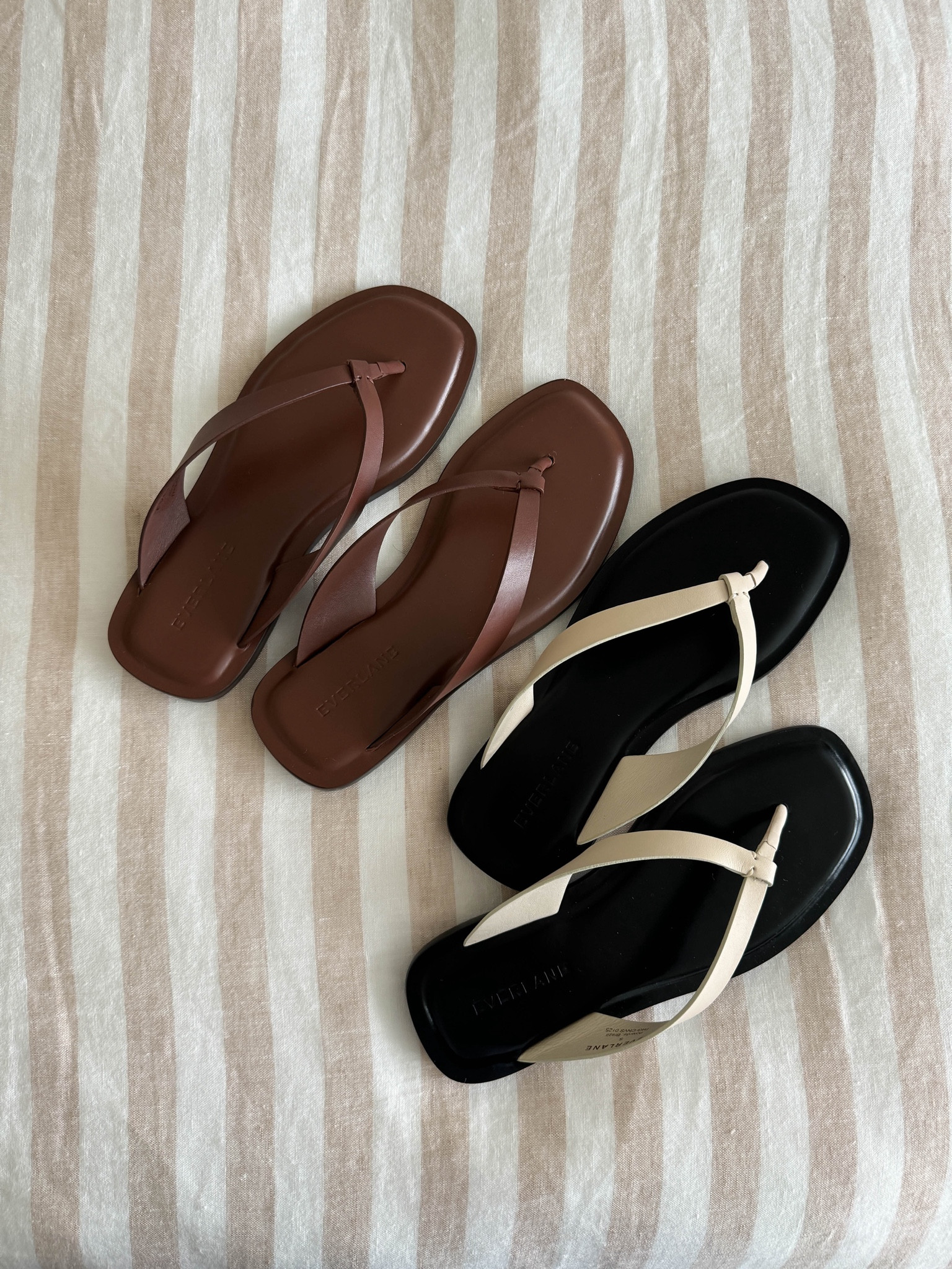 Leather flip flops that changed everything for me. Elevated every outfit and so easy to pair with everything. These are Everlane and they have cushion. Selling out fast. 

Everlane leather flip flops 5

#LTKPetite #LTKShoeCrush