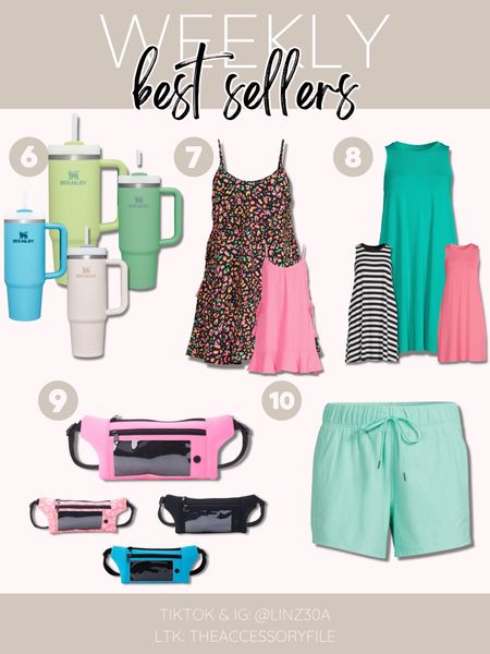 This past week’s best sellers 6-10. 

Stanley tumbler cup, beach cover up, pool cover up, spring dresses, Fanny pack, belt bag, crossbody bag, athletic shorts, athleisure, gym shorts, running shorts, spring fashion, spring outfits, spring look, spring style, affordable fashion, Walmart finds, Walmart fashion, summer fashion, summer looks, summer style, summer outfits  #blushpink #winterlooks #winteroutfits 
 #winterfashion #wintertrends #shacket #jacket #sale #under50 #under100 #under40 #workwear #ootd #bohochic #bohodecor #bohofashion #bohemian #contemporarystyle #modern #bohohome #modernhome #homedecor #amazonfinds #nordstrom #bestofbeauty #beautymusthaves #beautyfavorites #goldjewelry #stackingrings #toryburch #comfystyle #easyfashion #vacationstyle #goldrings #goldnecklaces #fallinspo #lipliner #lipplumper #lipstick #lipgloss #makeup #blazers #primeday #StyleYouCanTrust #giftguide #LTKRefresh #LTKSale #springoutfits #fallfavorites #LTKbacktoschool #fallfashion #vacationdresses #resortfashion #summerfashion #summerstyle #rustichomedecor #liketkit #highheels #Itkhome #Itkgifts #Itkgiftguides #springtops #summertops #Itksalealert #LTKRefresh #fedorahats #bodycondresses #sweaterdresses #bodysuits #miniskirts #midiskirts #longskirts #minidresses #mididresses #shortskirts #shortdresses #maxiskirts #maxidresses #watches #backpacks #camis #croppedcamis #croppedtops #highwaistedshorts #goldjewelry #stackingrings #toryburch #comfystyle #easyfashion #vacationstyle #goldrings #goldnecklaces #fallinspo #lipliner #lipplumper #lipstick #lipgloss #makeup #blazers #highwaistedskirts #momjeans #momshorts #capris #overalls #overallshorts #distressedshorts #distressedjeans #newyearseveoutfits #whiteshorts #contemporary #leggings #blackleggings #bralettes #lacebralettes #clutches 

#LTKtravel #LTKstyletip #LTKSeasonal