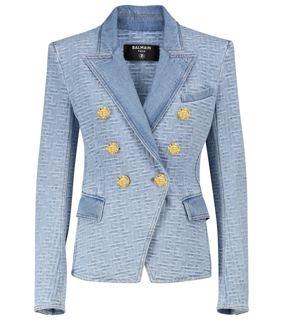 Denim jacquard blazer | Mytheresa (US/CA)