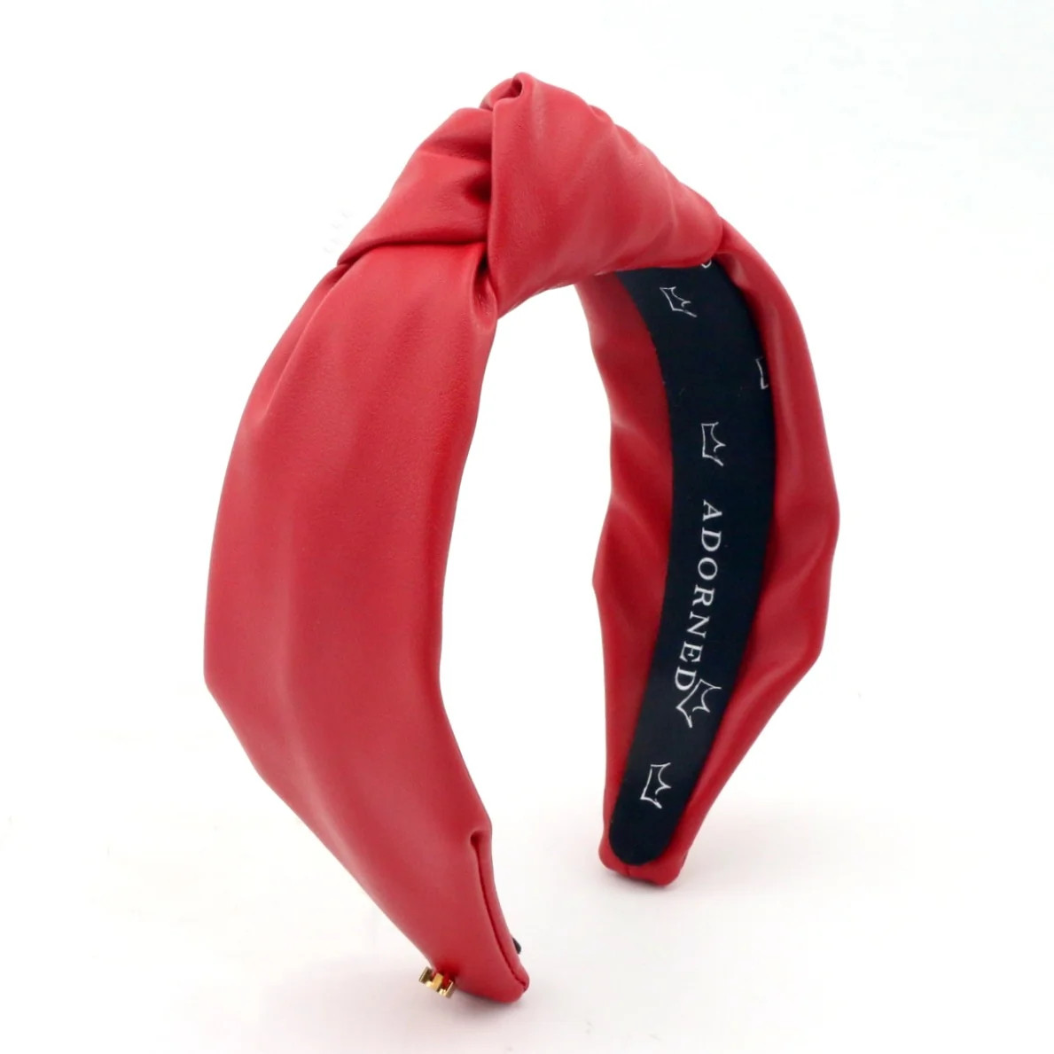 Avery Authentic Leather Headpiece | Adorned