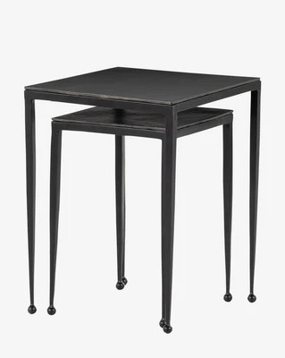 Biddy Nesting End Tables Raw Black | McGee & Co. (US)