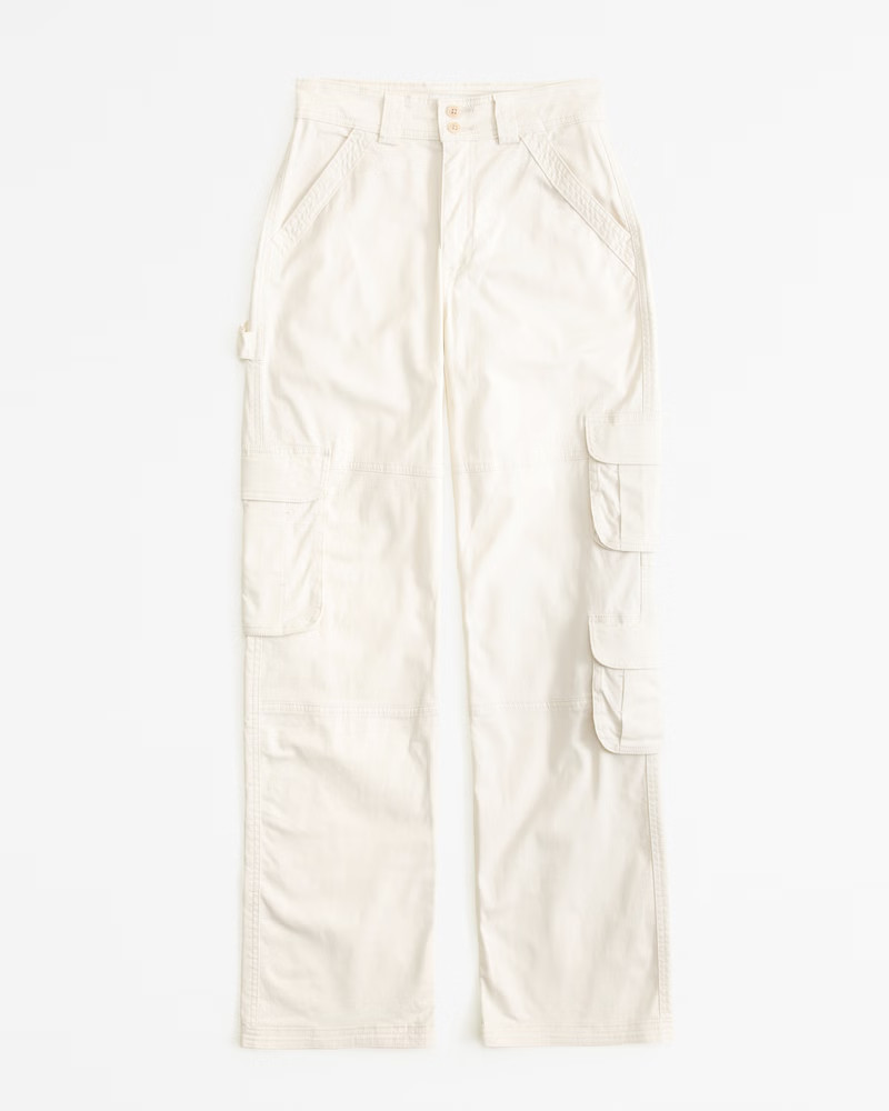 Curve Love Relaxed Cargo Pant | Abercrombie & Fitch (US)