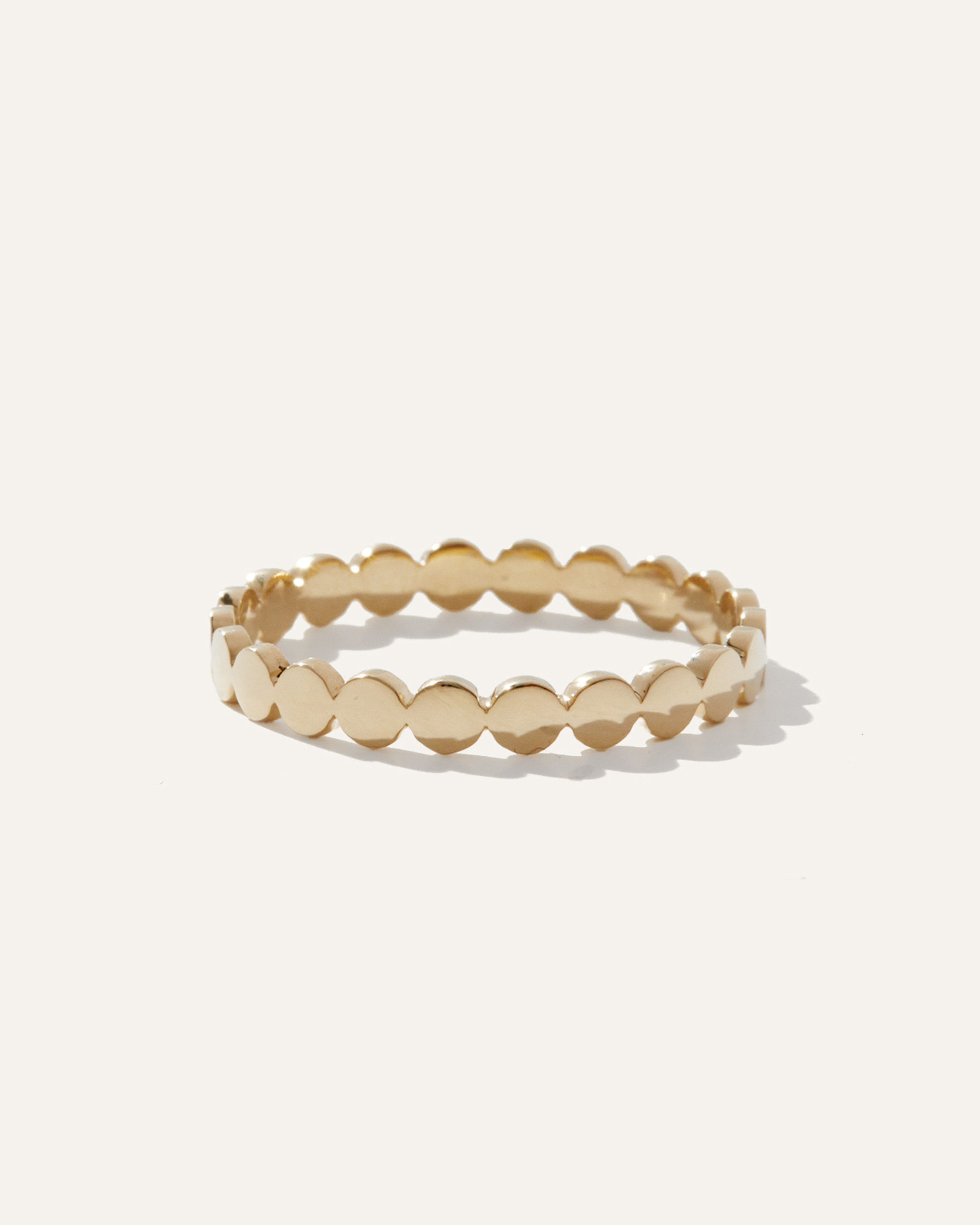 14K Gold Circle Eternity Band in Yellow Gold | Quince