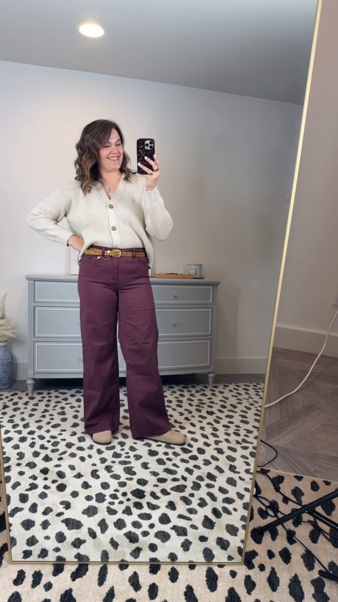 I love these Quince jeans. I would consider sizing up if you carry more weight in your middle section. These are a size 30 and will exchange for a 31. 



Fall outfits, fall style, fall outfit ideas, burgundy jeans, thanksgiving outfit, Thanksgiving outfit ideas, casual style finds, casual outfit ideas, midsize style, size 10 style, size 12 style, midsize style

#LTKOver40 #LTKMidsize #LTKFindsUnder100