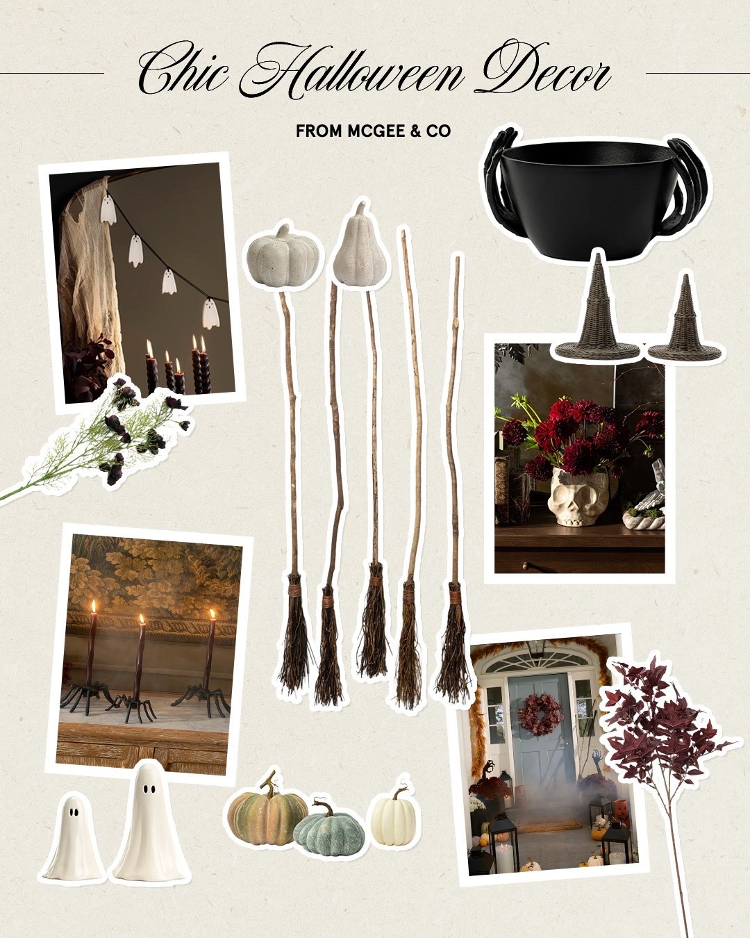 Chic Halloween Decor from McGee & Co

#LTKHome #LTKSeasonal