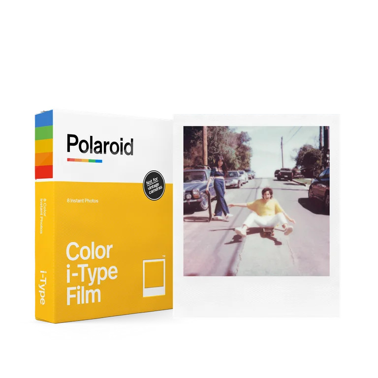 Polaroid I-TYPE Instant Color Film, 8 Exposures, 8.8 cm x 10.8 cm | Walmart (US)
