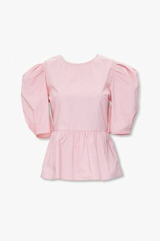 Puff-Sleeve Flounce Top | Forever 21 (US)