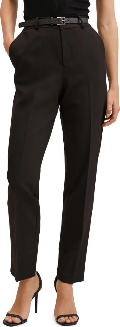 MANGO Belted Trousers | Nordstrom | Nordstrom