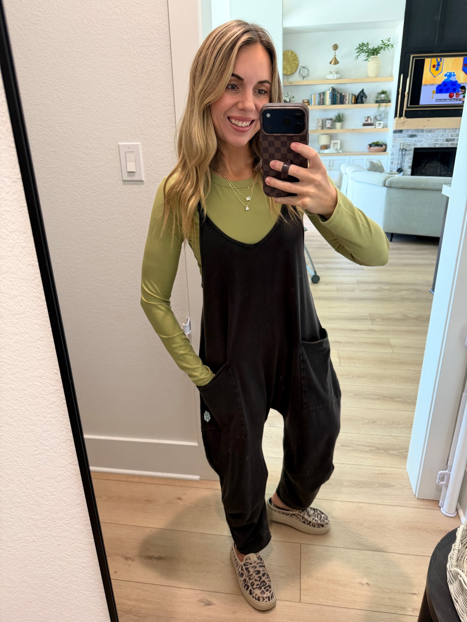 Weari by my true small in the onesie, true size 8 in leopard hey dudes, sized up to med in the ribbed long sleeve tee. 

#LTKgrwm #LTKdayinmylife #LTKootd