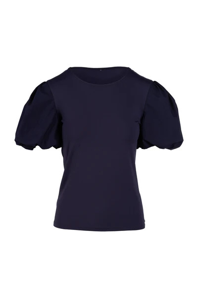 Peony Tee - Navy | Charlotte Brody