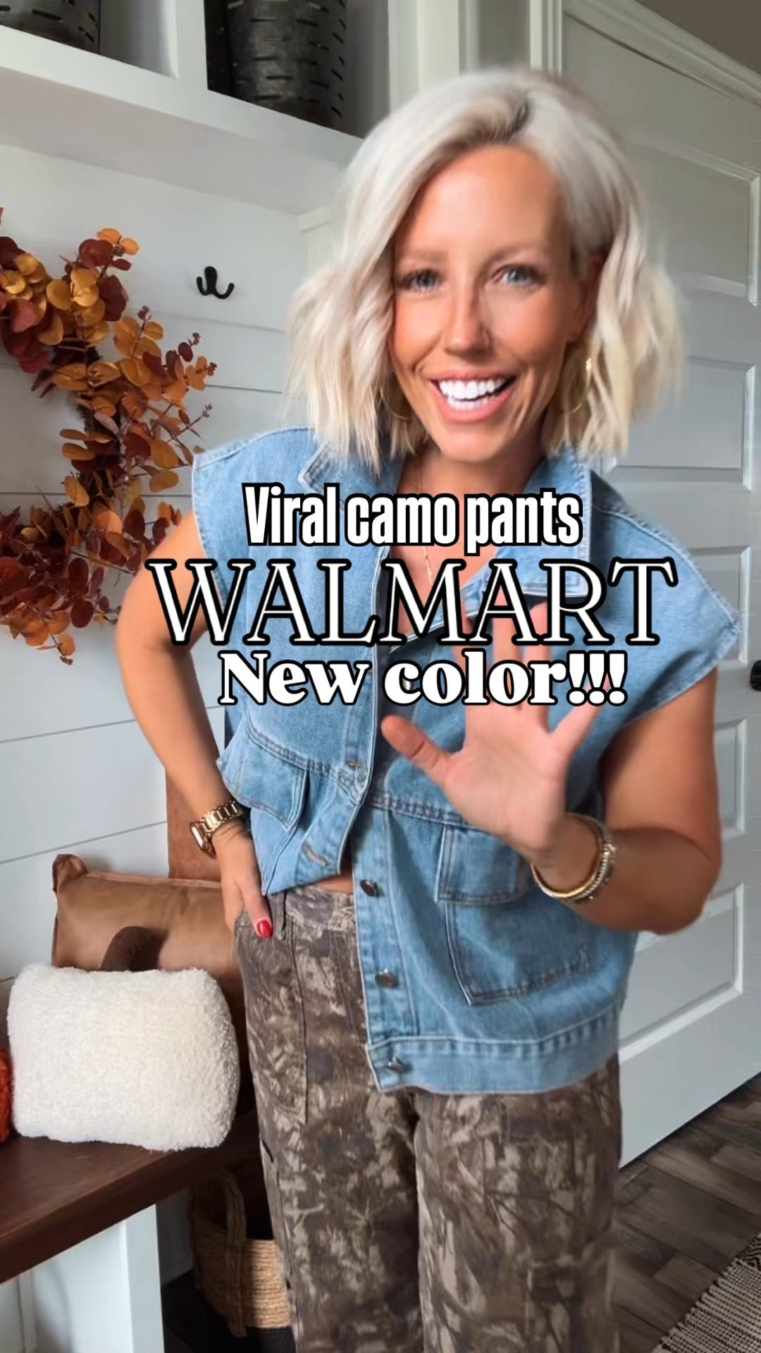 Everyone’s favorite camo pants just restocked in a new color!!! I love this new light wash!!!!
⬇️⬇️⬇️
Pants size small
Vest and 1/4 zip medium 

#LTKFindsUnder50 #LTKStyleTip #LTKSeasonal