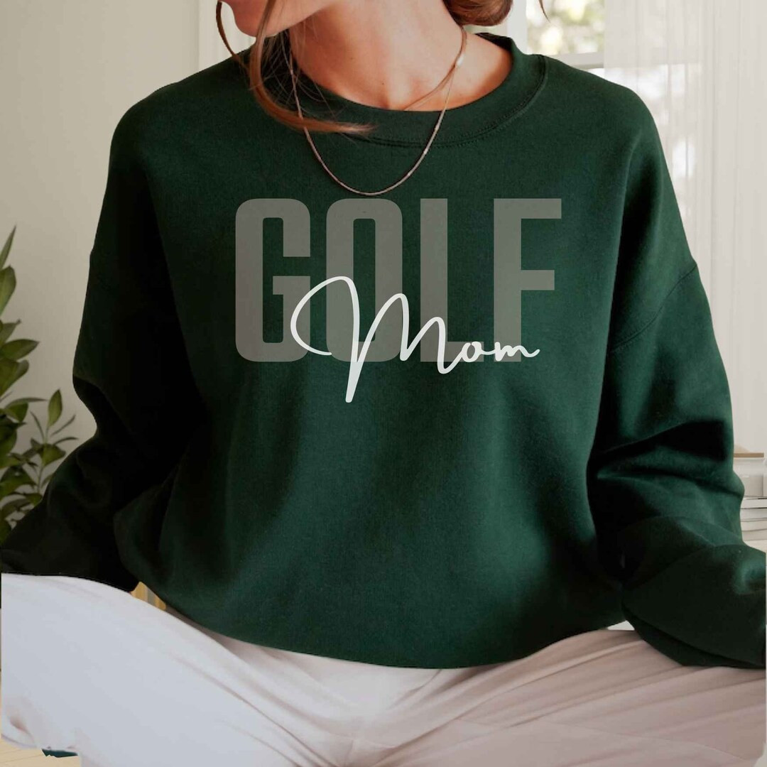 Golf Mom Crewneck Sweatshirt,golfing Gift for Mom,golf Shirt for Mom, Mom Golf Shirt,mother's Day... | Etsy (US)