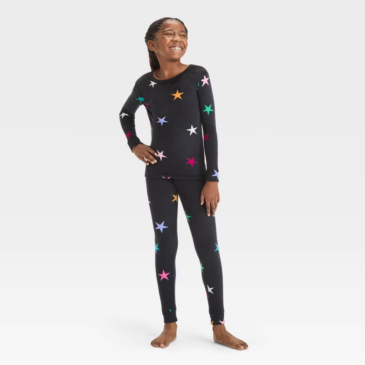 Kids' 2pc Snuggly Soft Snug Fit Pajama Set - Cat & Jack™ | Target