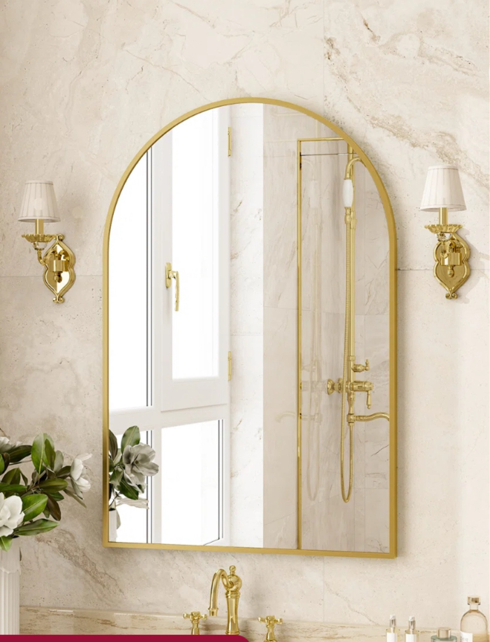 Gold mirror 

#LTKHome