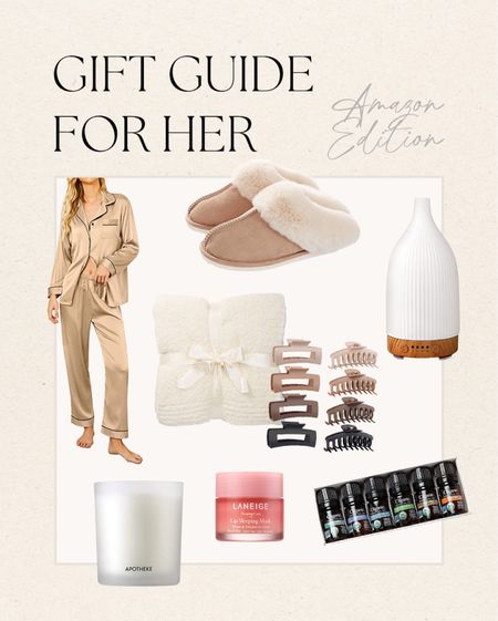 Gift guide for her: Amazon edition 🎁 all items on Amazon and fast shipping if you’re in a crunch for gifts! 🤍🤍

Amazon gift guide, Amazon for her, Amazon cozy pieces, favorite blankets, gift ideas 

#LTKGiftGuide #LTKHoliday