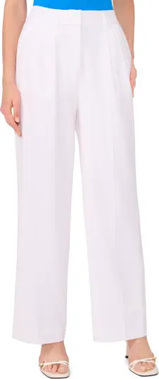 Halogen® Pleat Front High Waist Wide Leg Pants | Nordstrom | Nordstrom