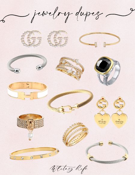 Jewelry dupes
Save VS Splurge Jewelry 
Amazon finds 
Affordable jewelry 


#LTKFind #LTKSale #LTKunder100