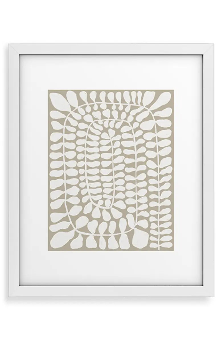 Alisa Galitsyna One Hundred Leaves Framed Wall Art | Nordstrom