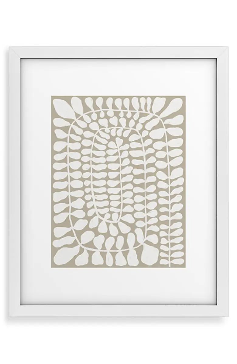 Alisa Galitsyna One Hundred Leaves Framed Wall Art | Nordstrom