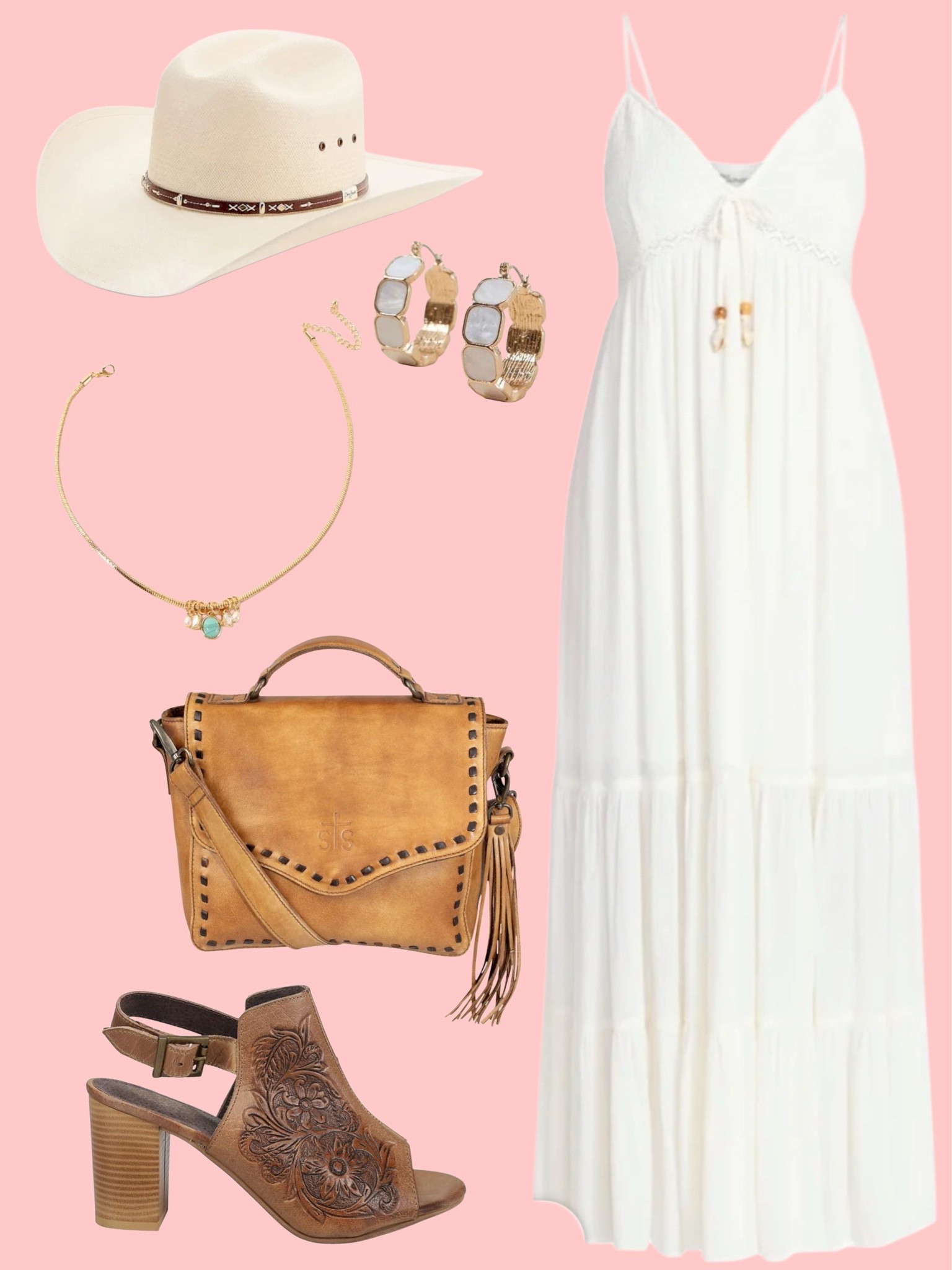 Western maxi dress outfit idea! Dress is under $20!!! I have it in the purple!

#LTKootd #LTKSeasonal