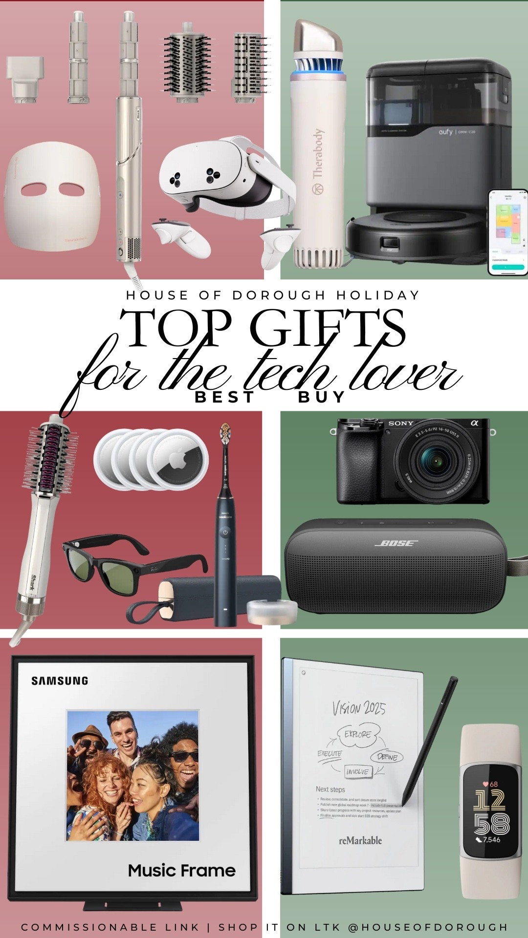 Tops gifts for the tech lover from Best Buy!

Gift guides, tech gifts, gifts for her, gifts for him, best buy gifts, holiday gifts

#LTKselfcare #LTKHome #LTKGiftGuide