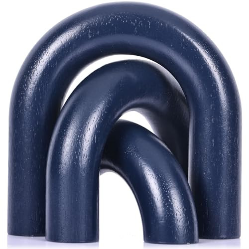 XMGZQ Neutral Home Decor Aesthetic,Living Room Decor and Accessories,Japanese Entryway Decor Objects,Bookshelf Decor,Decorative Books for Home Decor Accents,Coffee Table Decor Items,Wood Arch(BA) | Amazon (US)