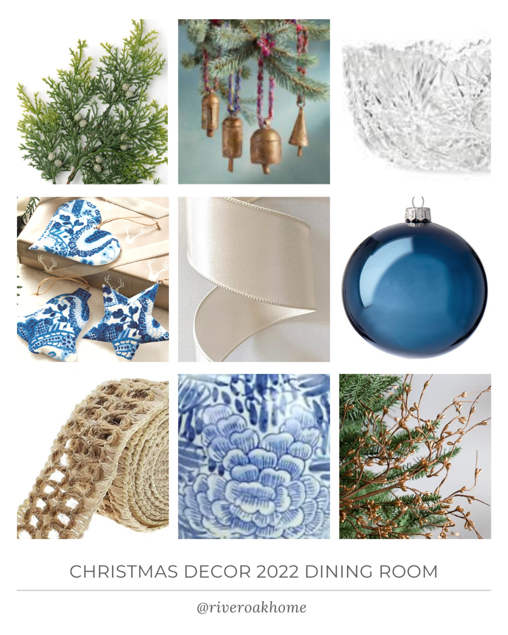 Blue and white Christmas 

#LTKSeasonal #LTKHoliday