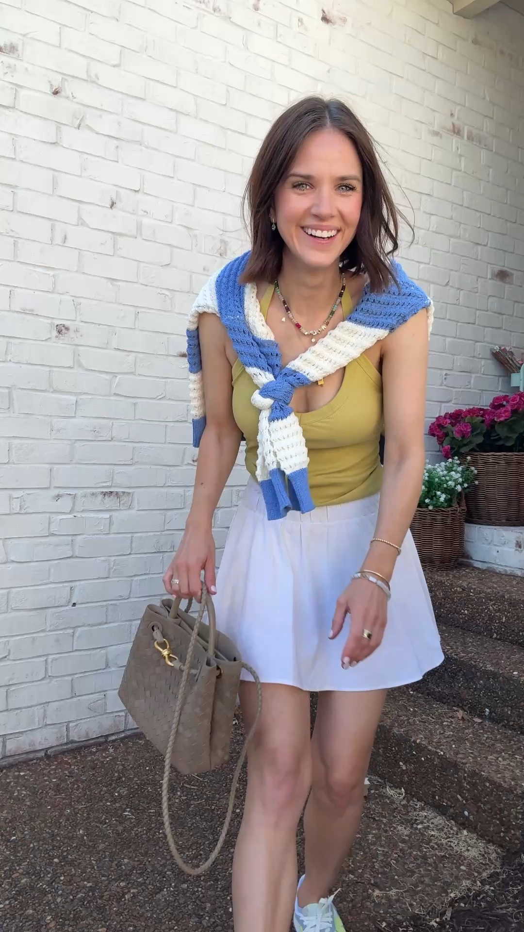 Tank: wearing s (built in bra)
Skort : wearing m
Sweater : wearing s
Crossbody bag 
New balance sneakers 

Mom outfit // mom style // @Maurices

#LTKootd #LTKmomlife #LTKSeasonal