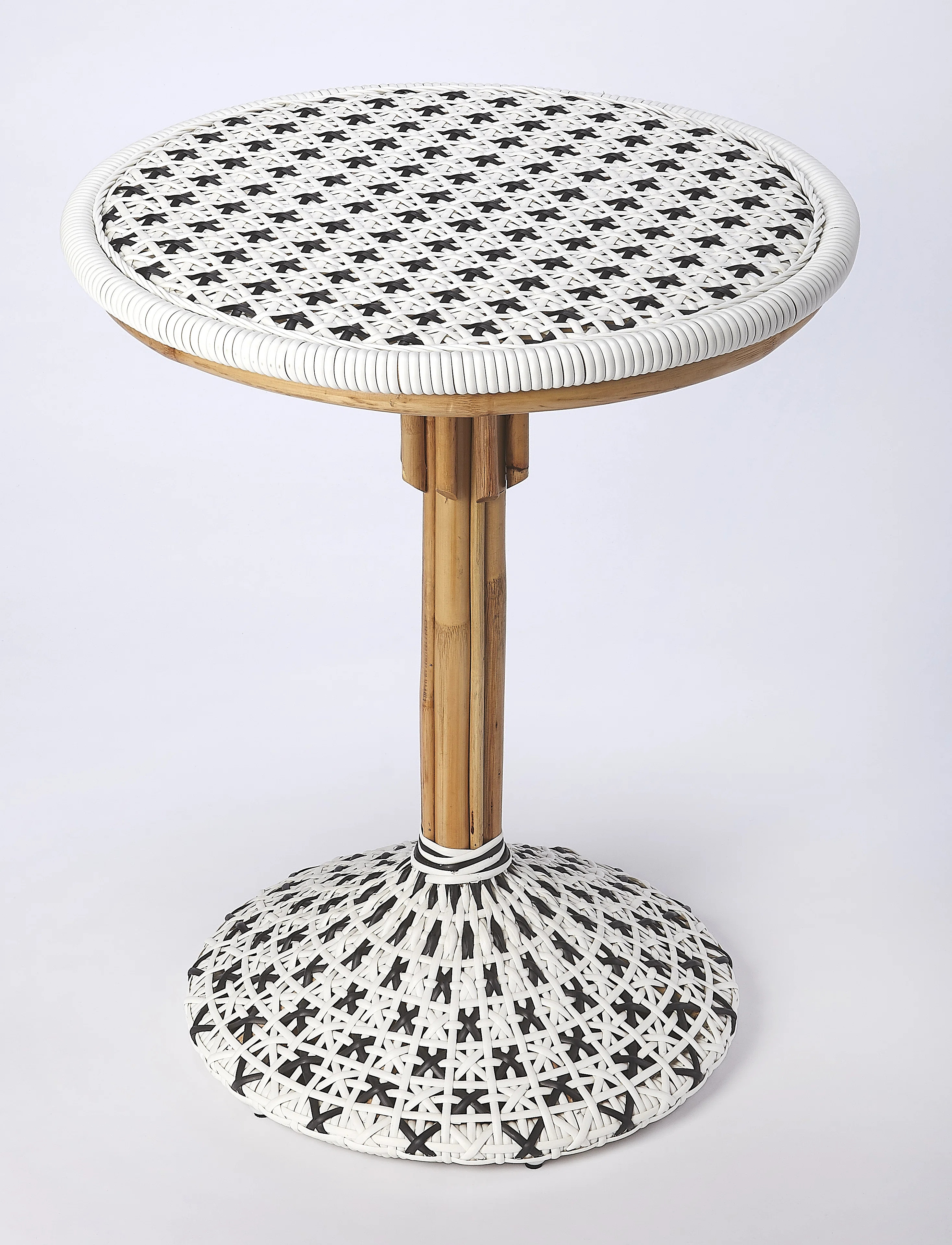 Tenor & Rattan Bistro Table | Perigold