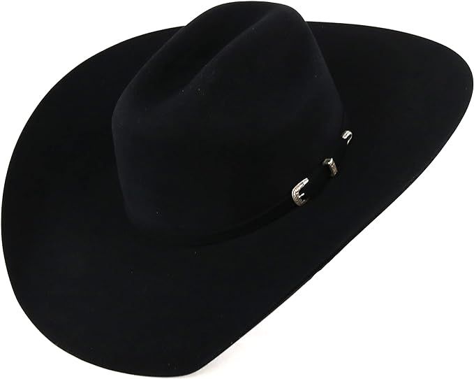 Rodeo King Felt Cowboy Hat - 5X Black | Amazon (US)