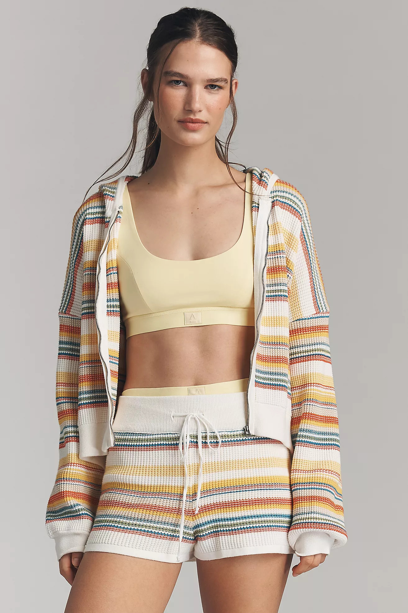 Daily Practice Thermal Sweater Shorts | Anthropologie (US)