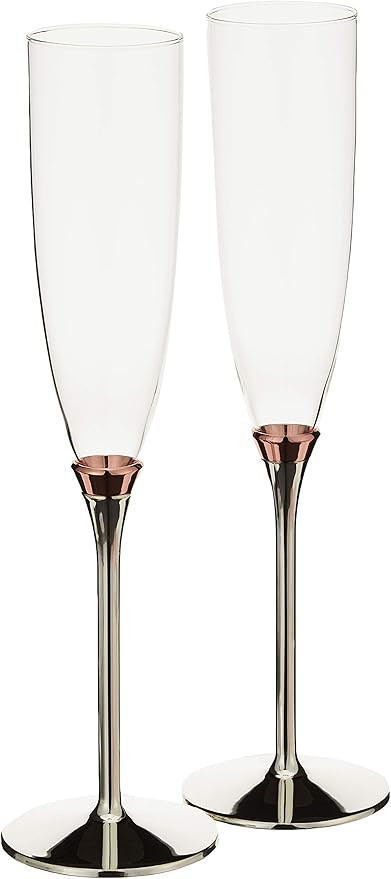 Kate Spade New York Rosy Glow 2-Piece Champagne Flute Set | Amazon (US)