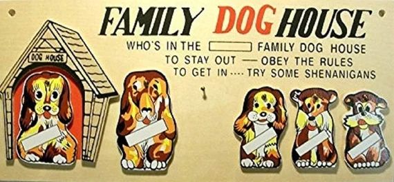Family Dog House Wall Plaque | Etsy | Etsy (US)