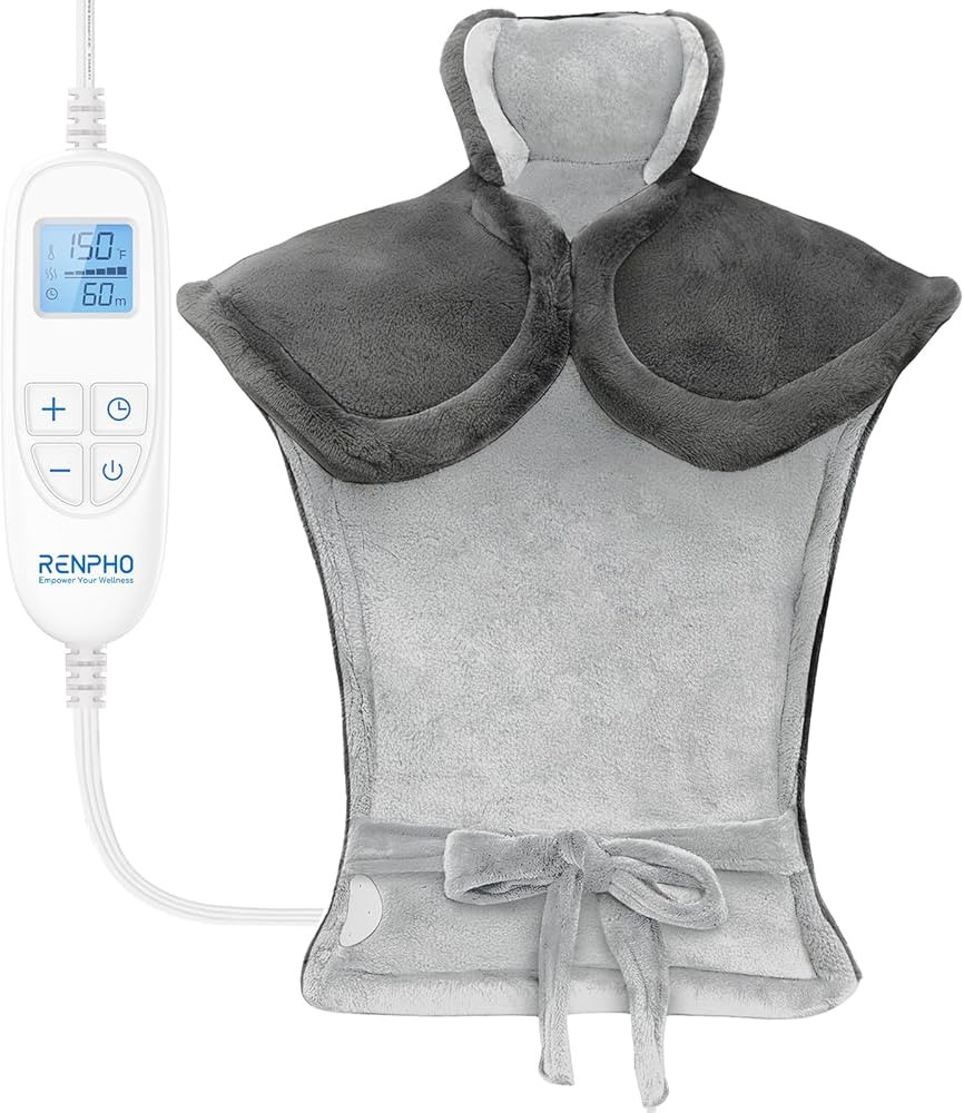 RENPHO Heating Pad for Back, Valentines Day Gifts & Birthday Gifts for Her Him Women Men, Neck an... | Amazon (US)