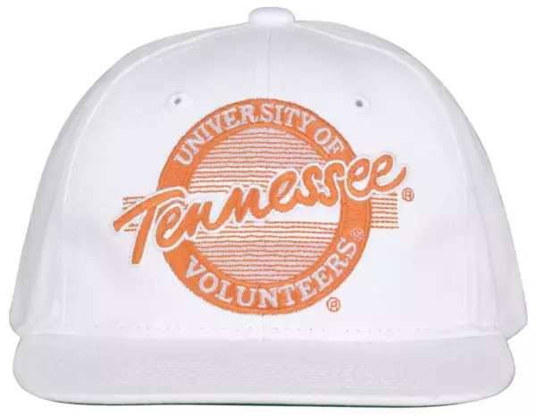 The Game Men's Tennessee Volunteers White Circle Adjustable Hat | Dick's Sporting Goods