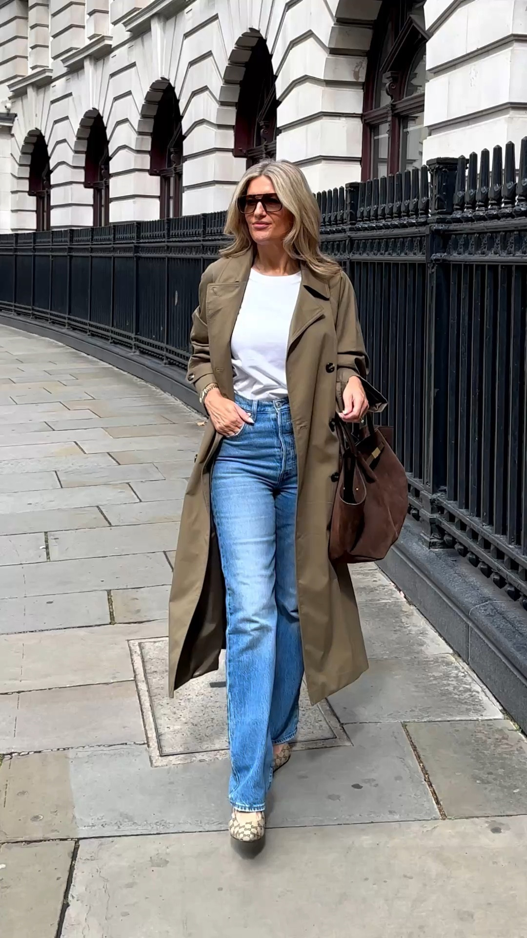 A classic formula that never dates
Trench coat + tshirt and Jeans + fab accessories = timeless outfit you can wear year after year ❤️

#LTKSeasonal #LTKOver40 #LTKgrwm