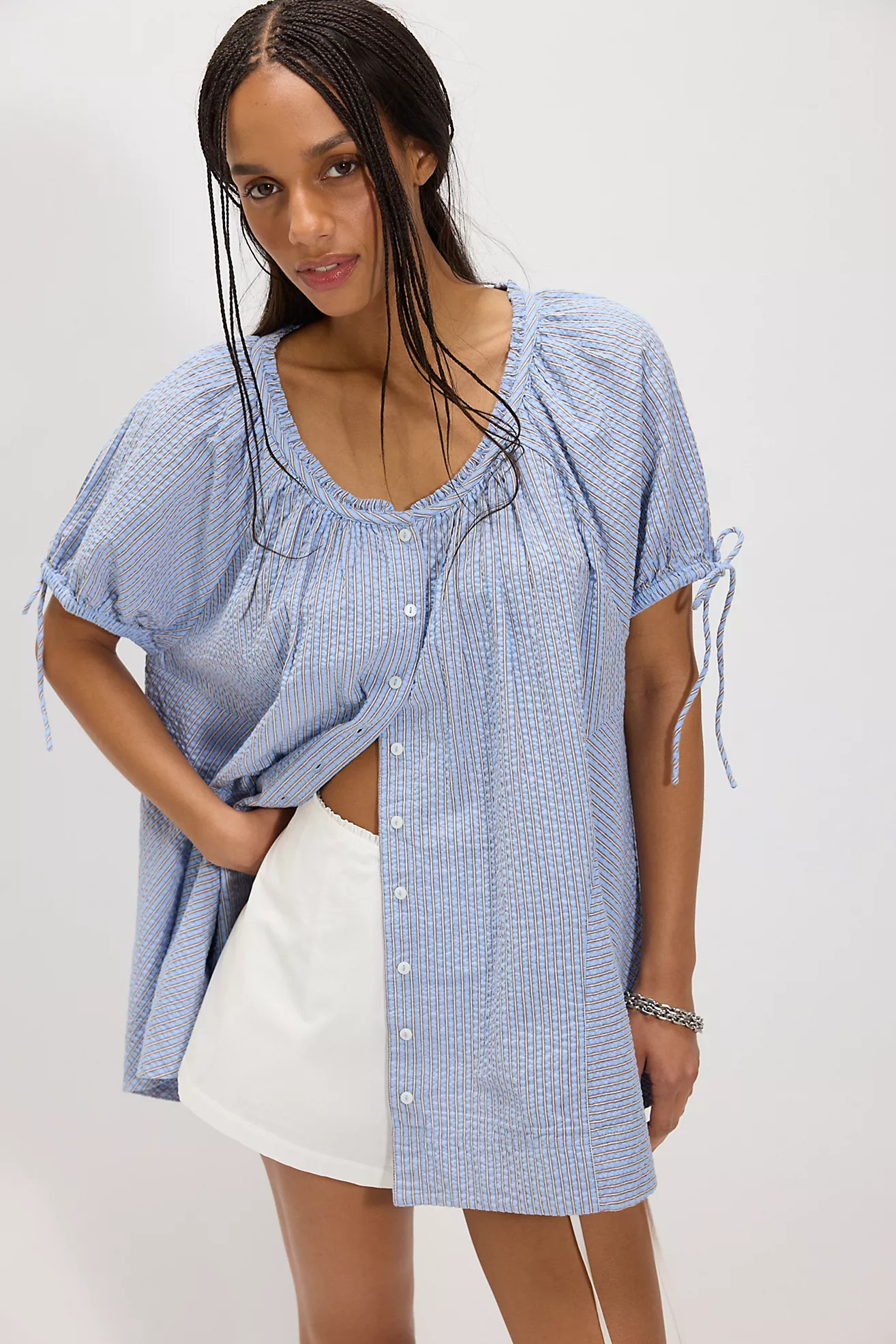 Farley Striped Tunic | Free People (Global - UK&FR Excluded)