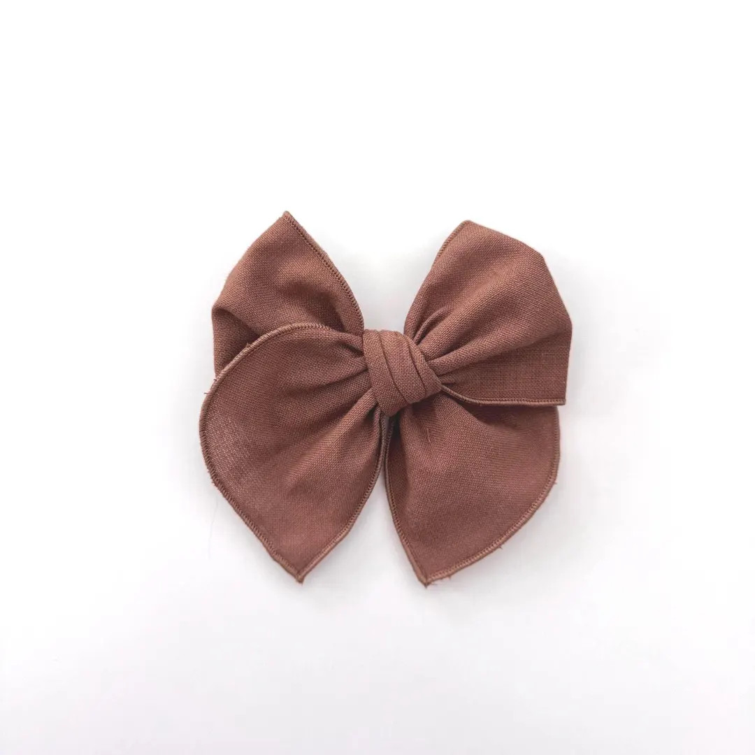 Rusted Brown Bow - Choose Style Option - Etsy | Etsy (US)