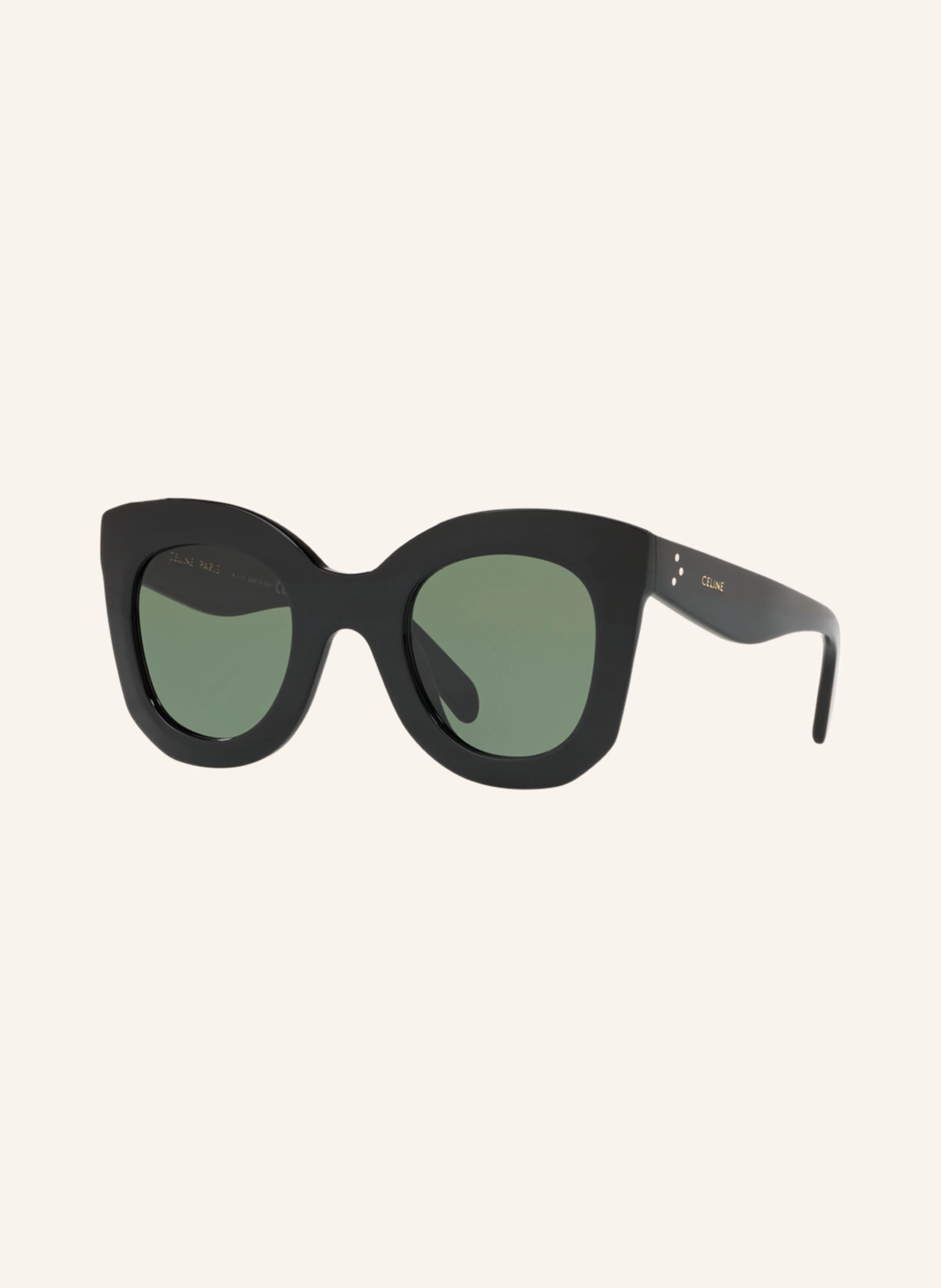 CELINE Sonnenbrille CL000195 in 1100j1 - schwarz/ grün | Breuninger (DACH)