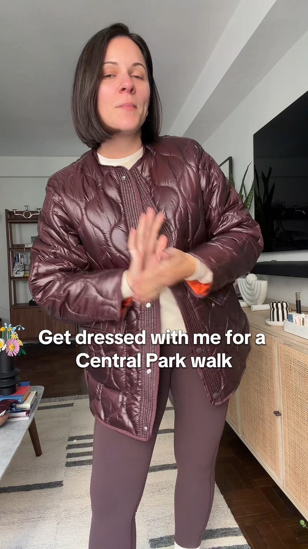 Workout leggings brown workout outfit. Quilted jacket. Nike sneakers. Fall hot girl walk outfit 

#LTKShoeCrush #LTKFindsUnder100 #LTKStyleTip