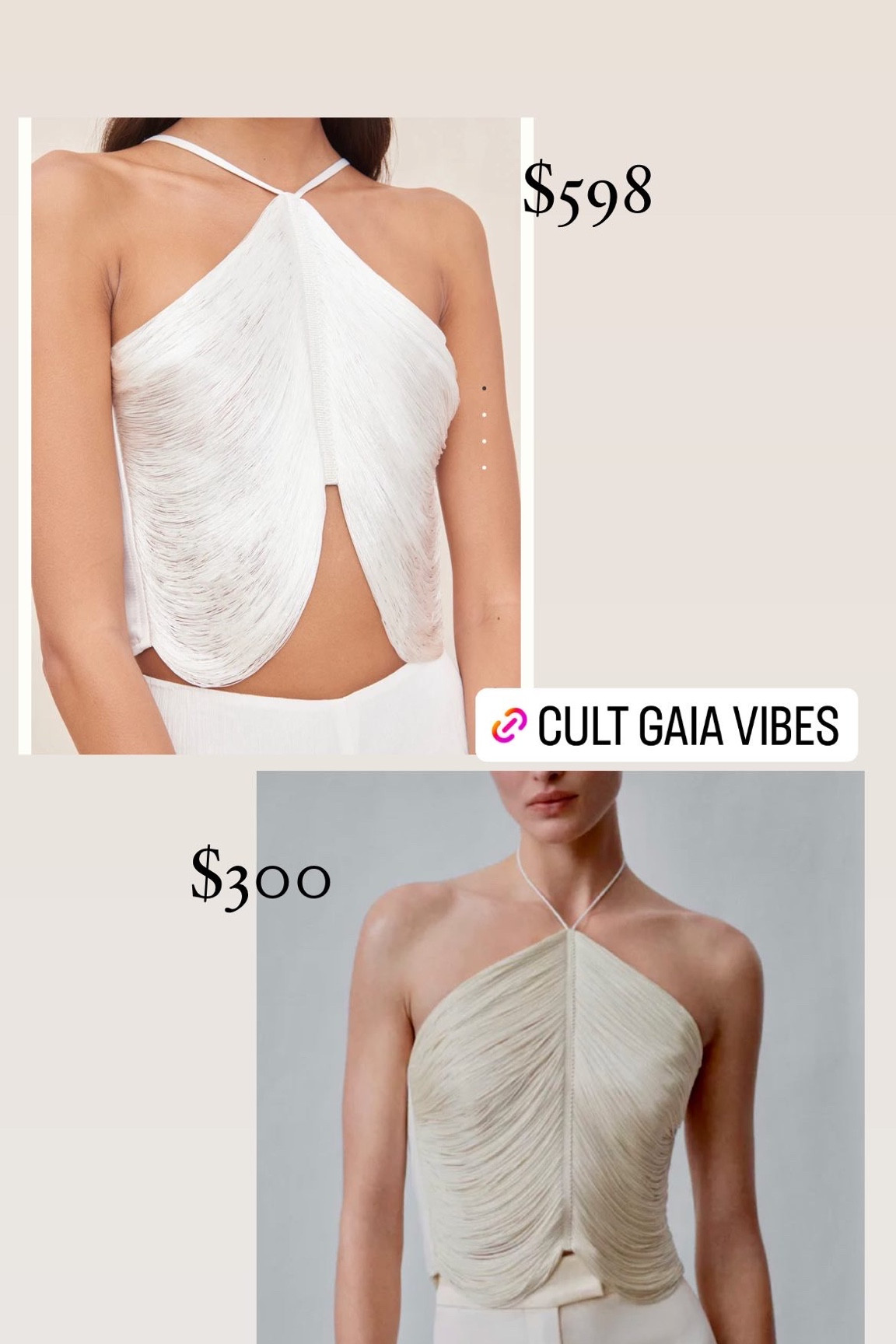 Fringe halter for less

#haltertop #fringe #fringetop #lookforless #dupe #top #whitetop  #partytop

#LTKstyletip