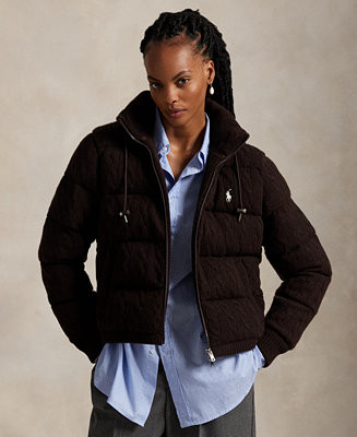 Women's Hooded Quilt Jacket | Macy's